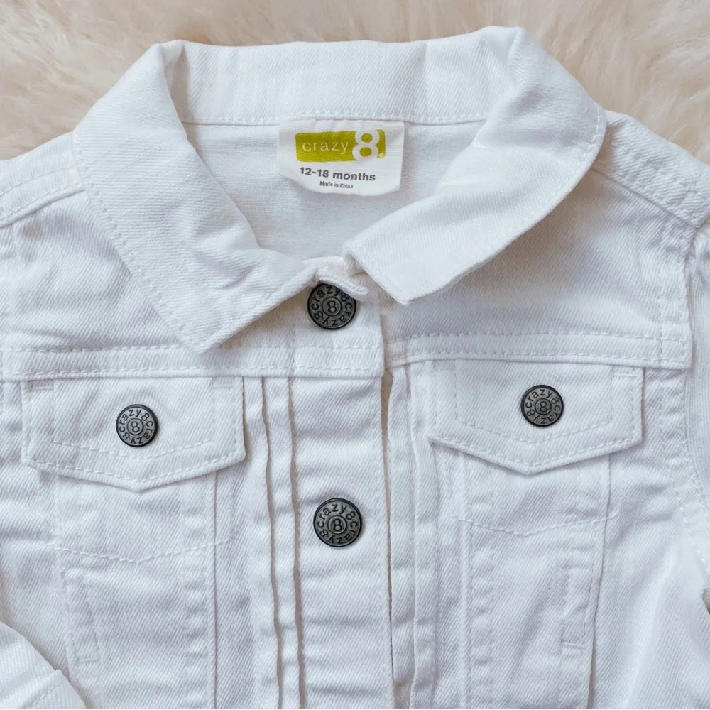 Crazy 8 and Old Navy girls jacket - size 12-18M